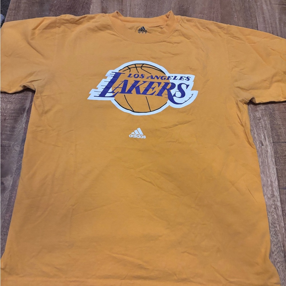 Adidas Los Angeles Lakers Gold T-Shirt